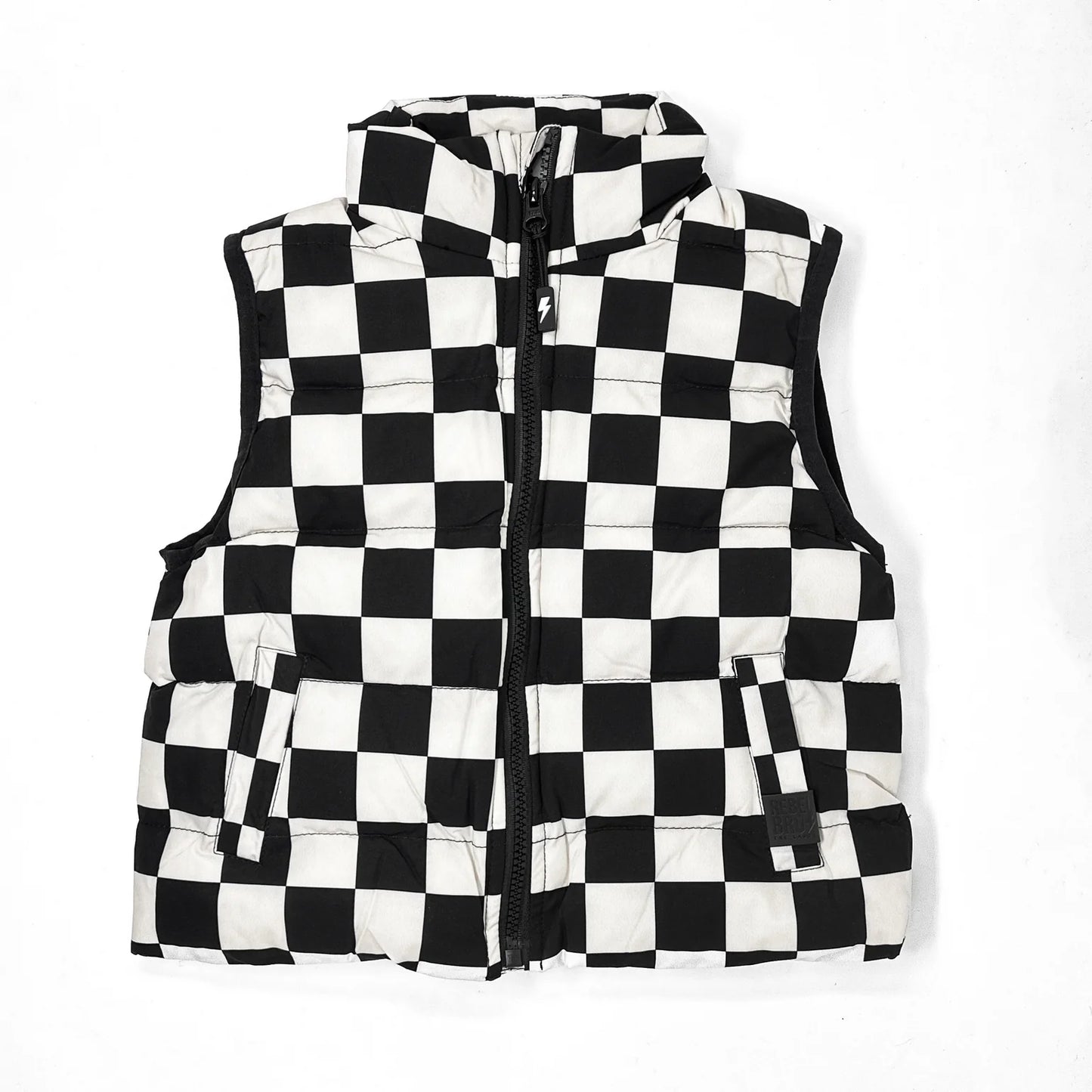 Kids Checkered Vests