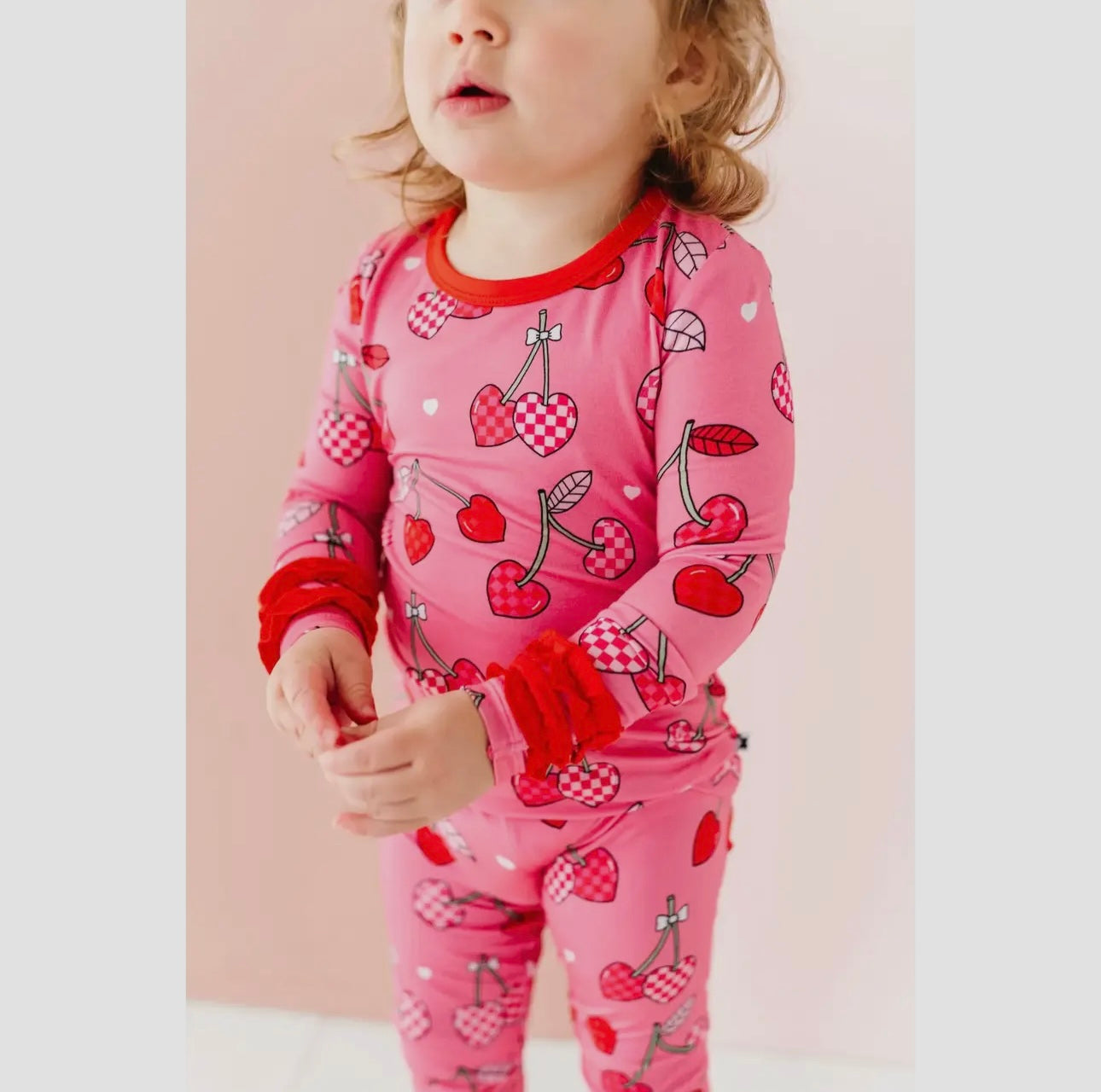 Checkered Cherry PJ’s (Infant, Toddler, & Women’s)