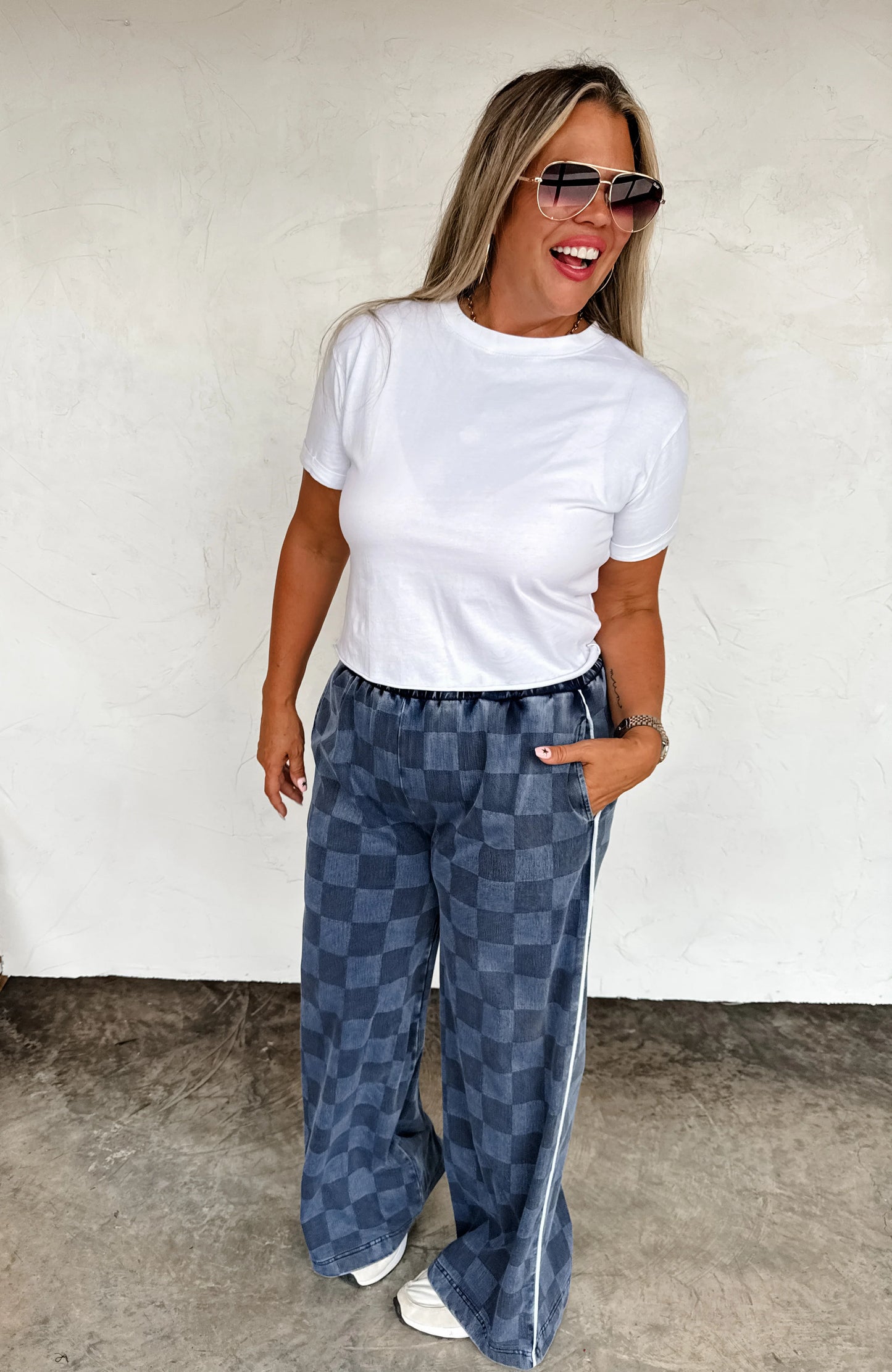 Victory Checkered Pants