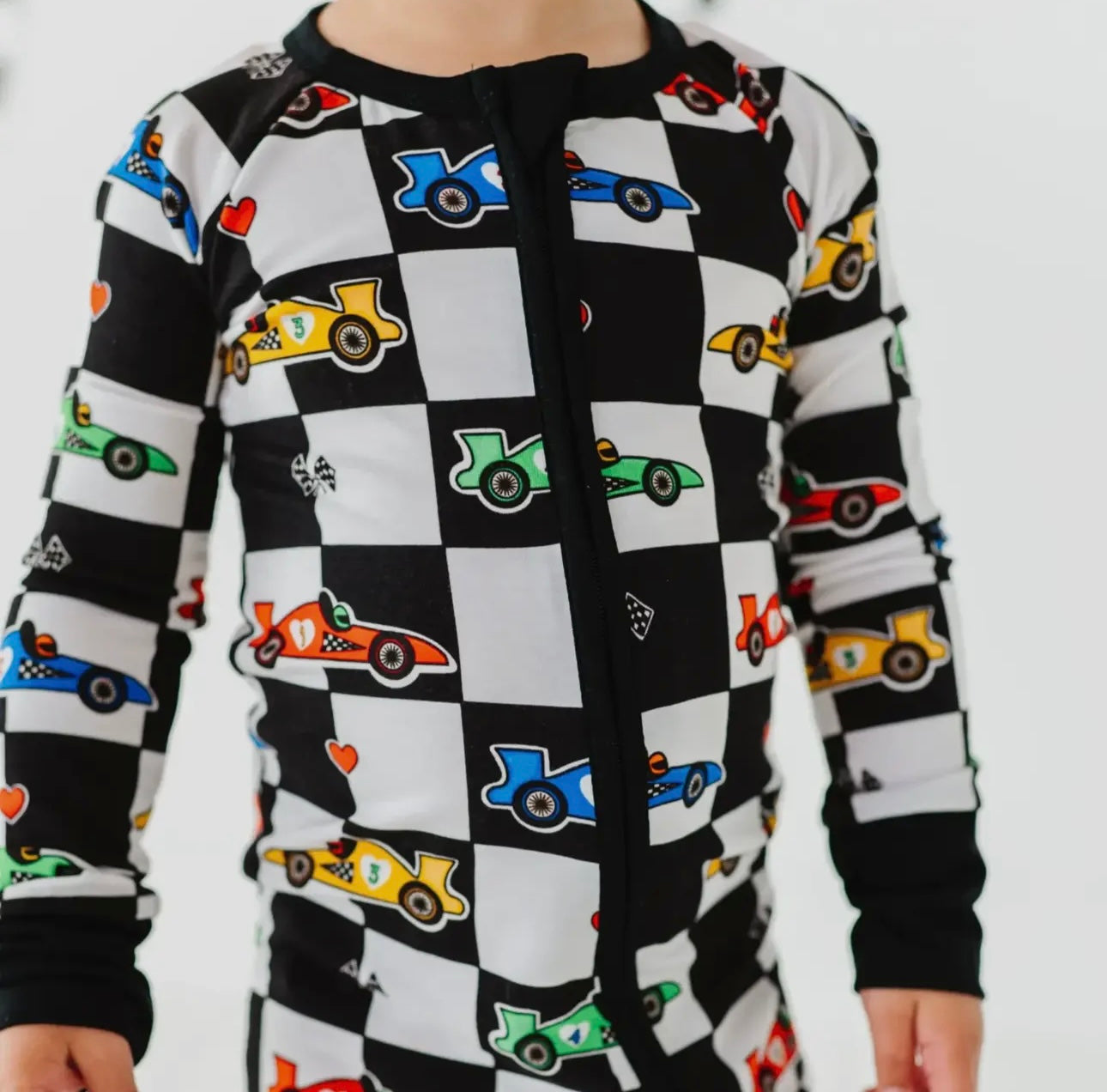 Racecar Hearts PJ’s (Infant, Toddler, & Women’s)