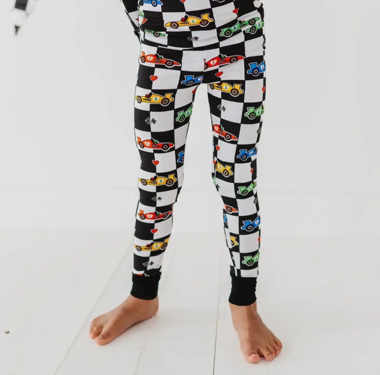 Racecar Hearts PJ’s (Infant, Toddler, & Women’s)