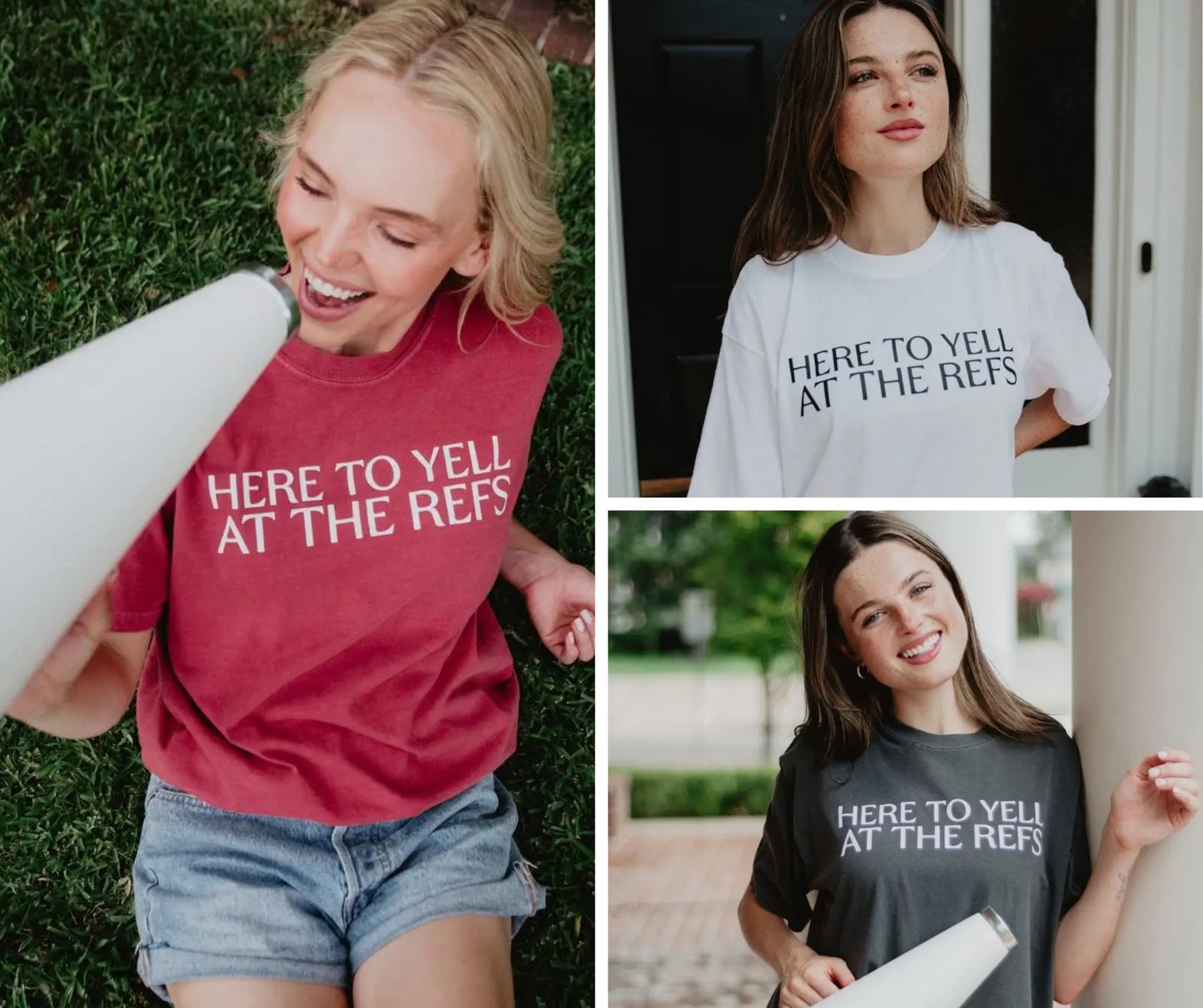 "Here To Yell At The Refs" Graphic Tee