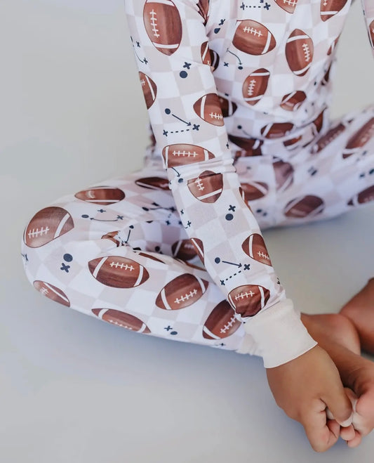 Kids Bamboo PJ's - Football Game Day