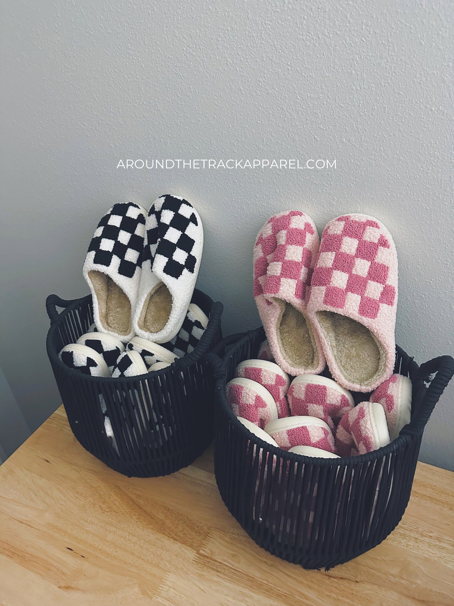 Checkered Slippers