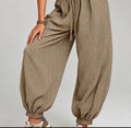 Gingham Elastic Pants