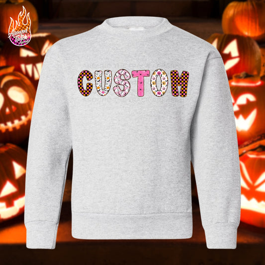 Custom Youth Halloween Crewneck