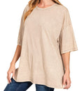 Ash Mocha Oversized Tee