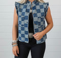 Beau Blue Denim vest