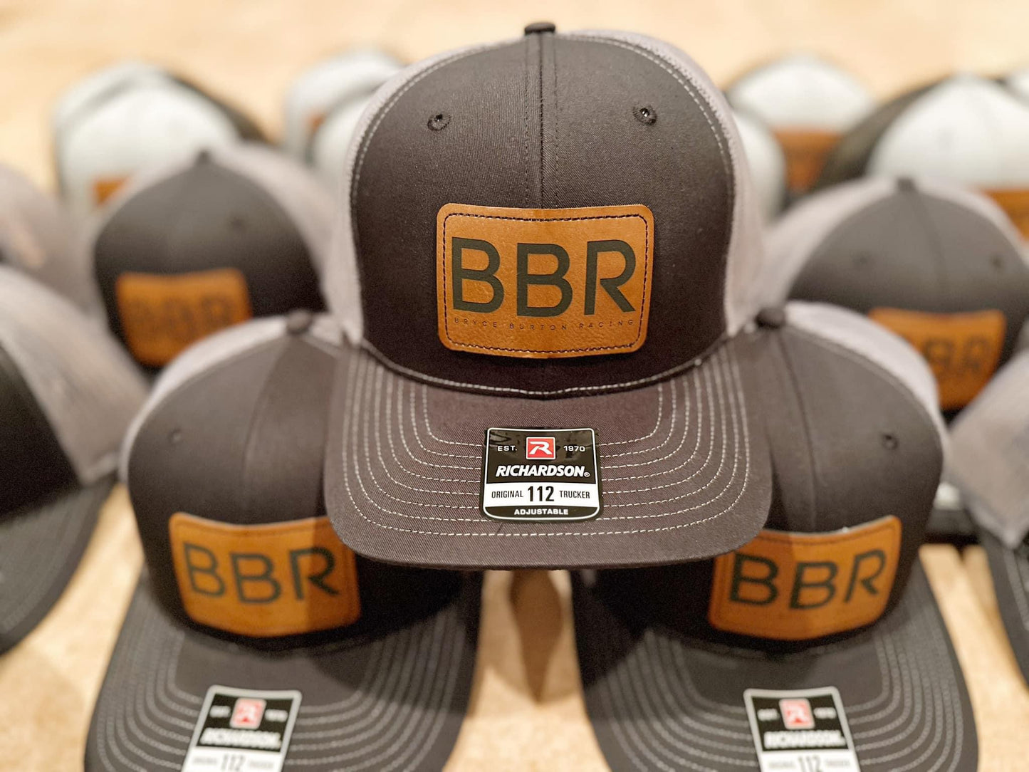 Custom Leather Patch Richardson Hats