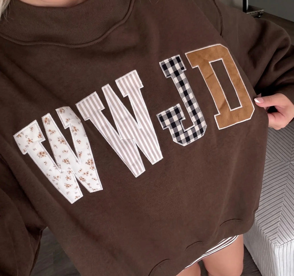 WWJD Mockneck