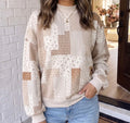 Patchwork Crewneck