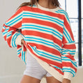 Oversized terry top