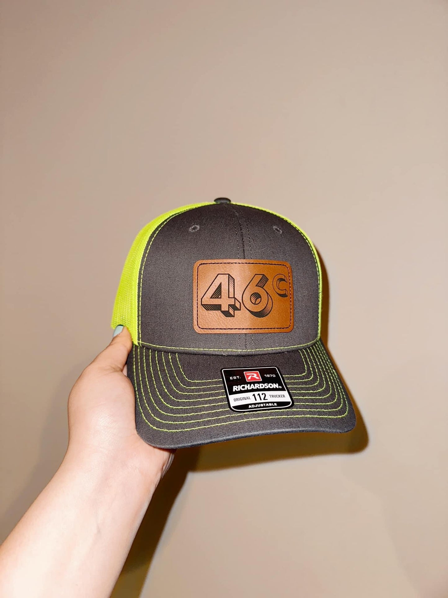 Custom Leather Patch Richardson Hats