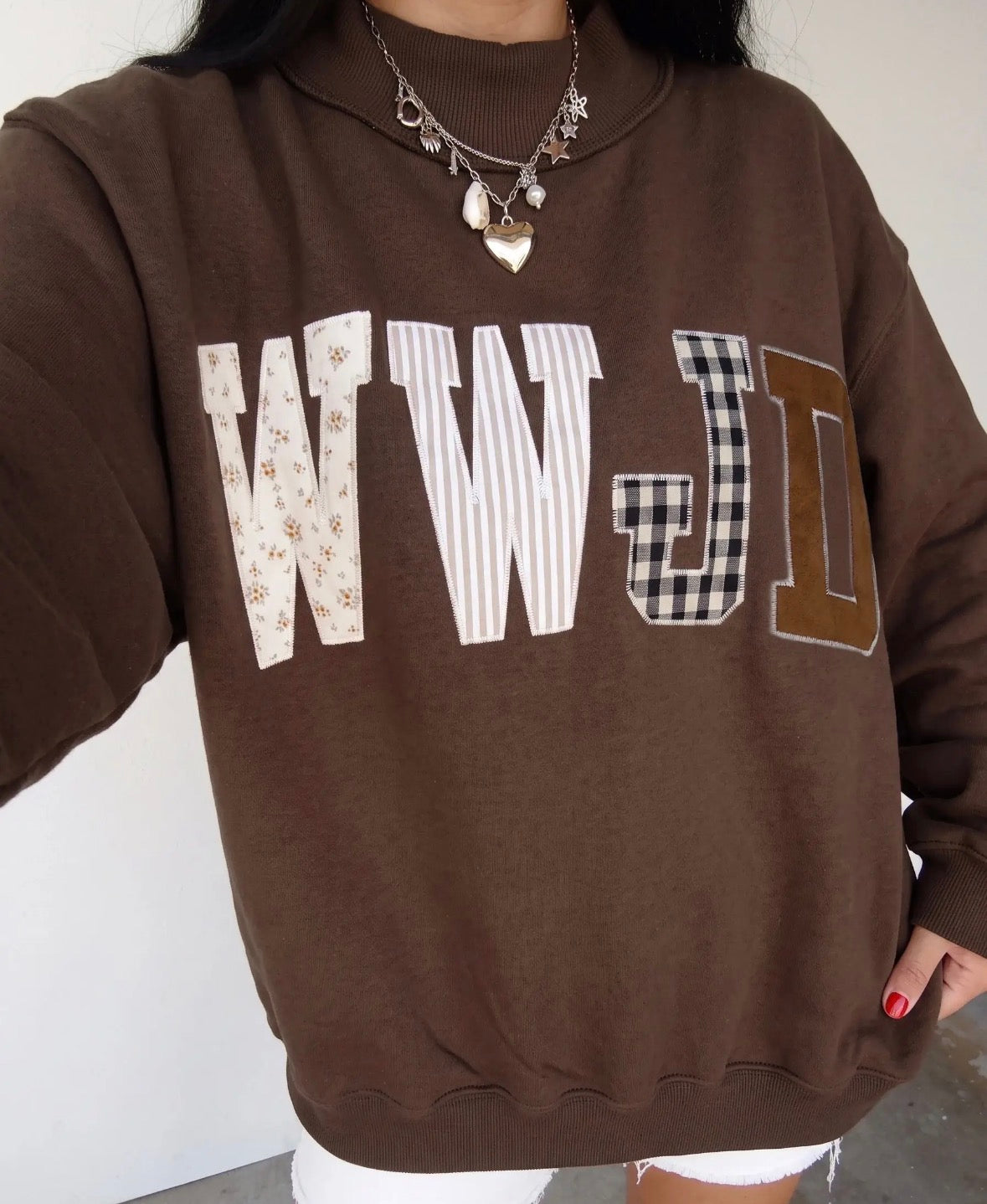 WWJD Mockneck