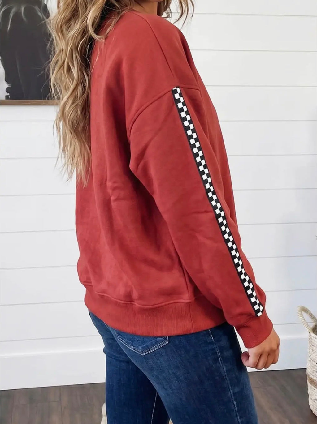 Red long sleeve