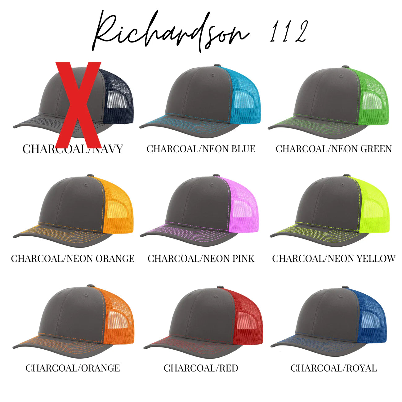 Custom Leather Patch Richardson Hats