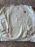 Jesus saves reversible Mockneck