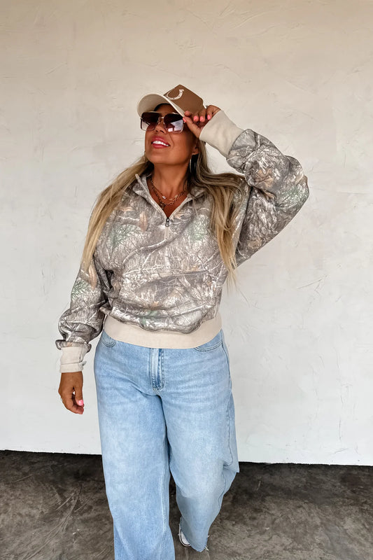 Easy Does It Pullover - Camo