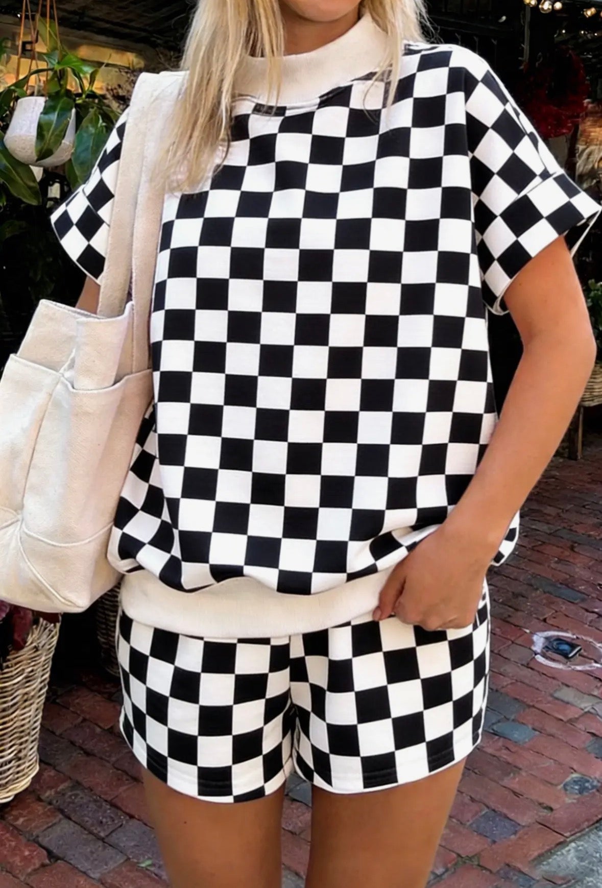 Checkered Flag Tee & Short Set