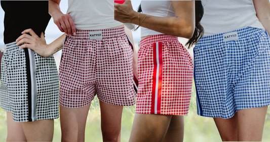 Plaid Boxer Shorts